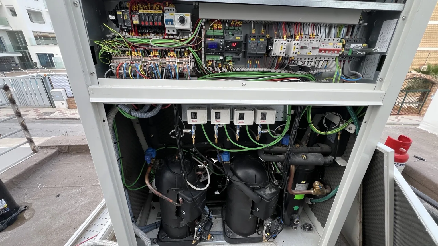 Cuadro de control frigorífico